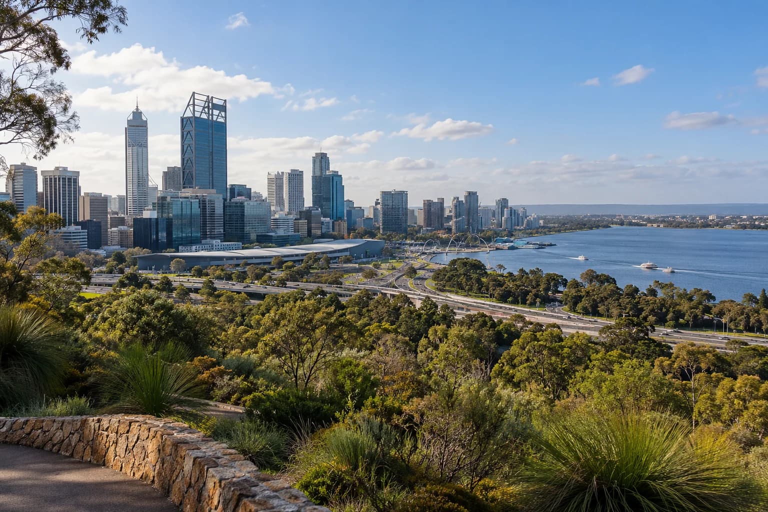 AI ilustrace Perth