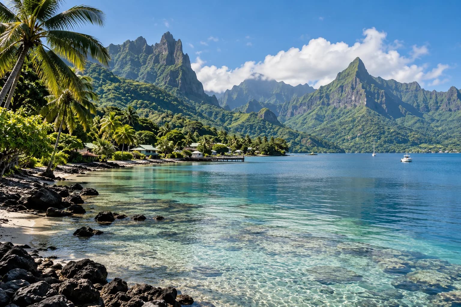AI ilustrace Moorea