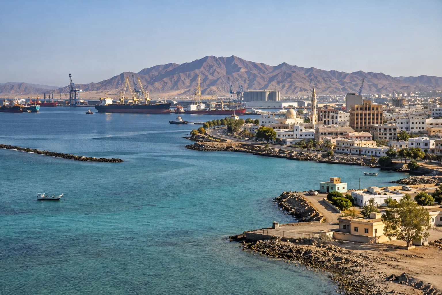 Port Sudan: Přístavní prostředí