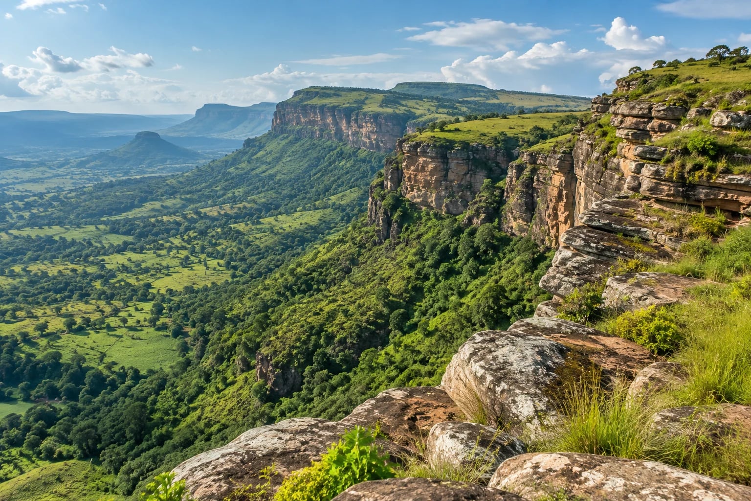 Krajina a město: Guinea
