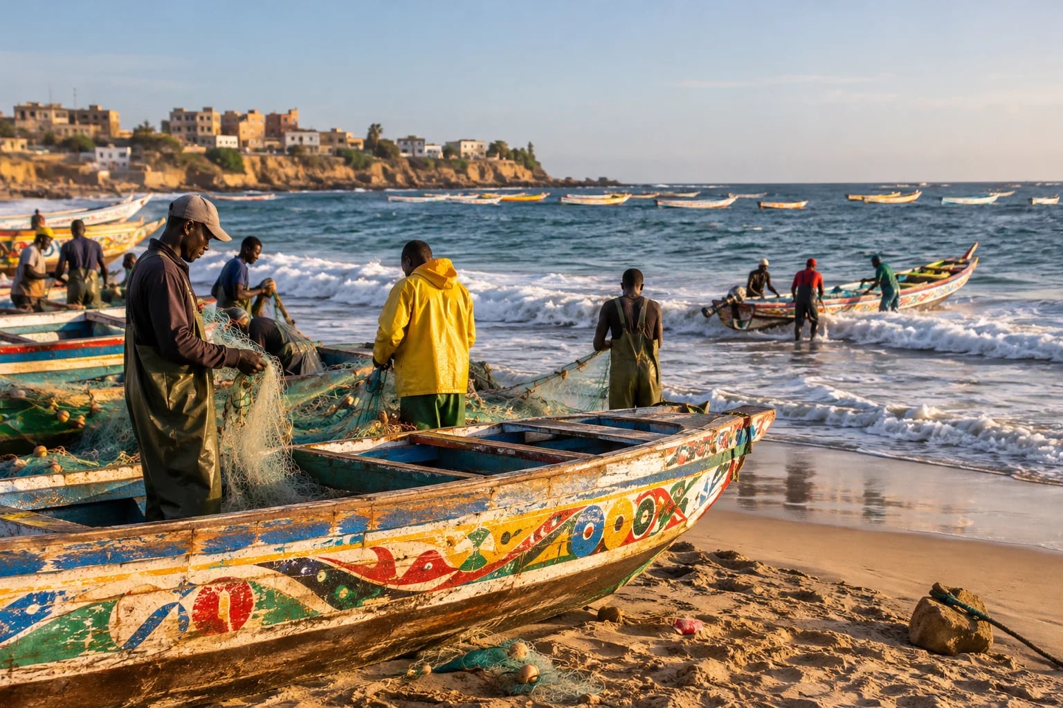 Krajina a město: Senegal