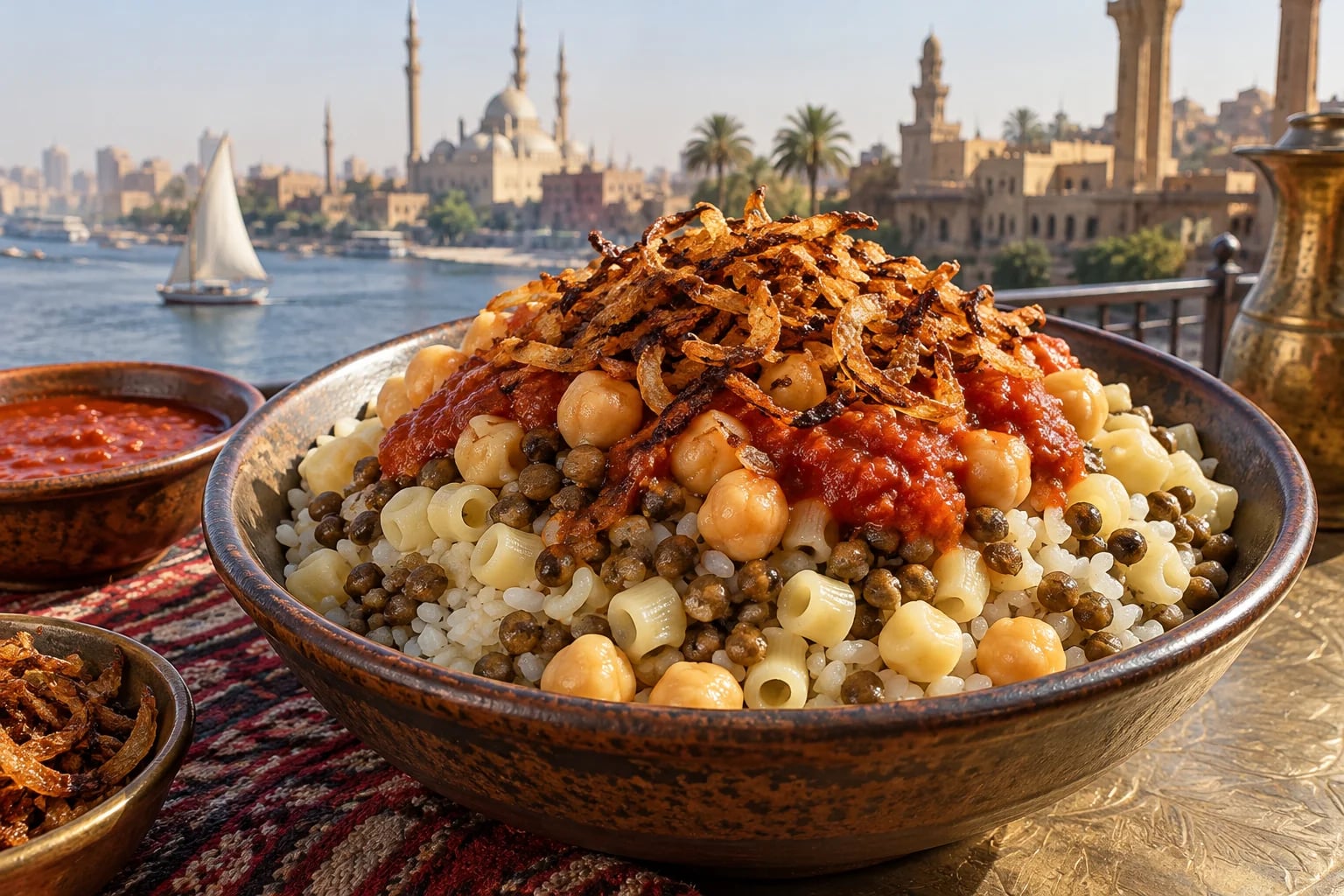 Tradiční jídlo: koshari