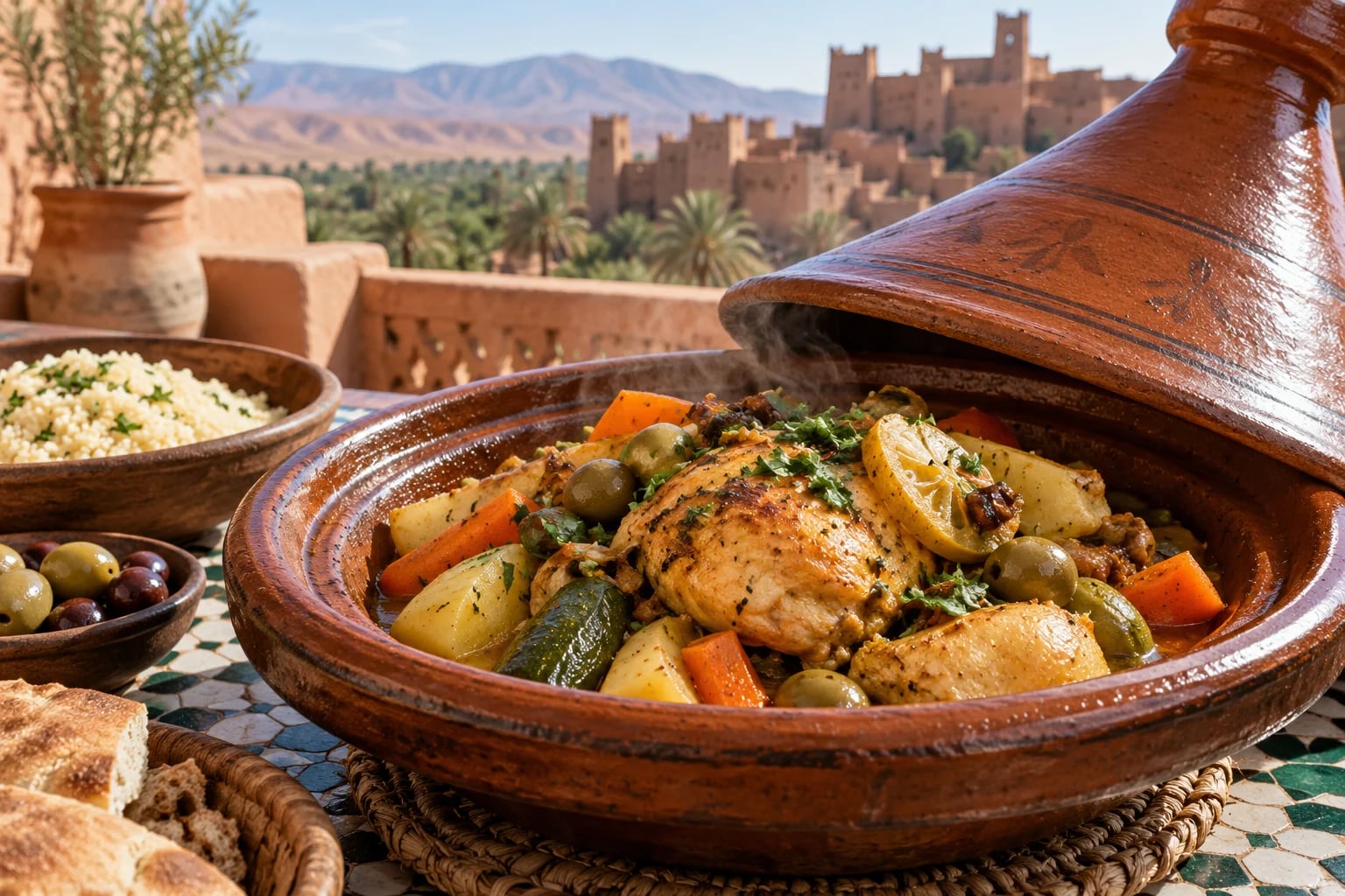 Tradiční jídlo: tajine