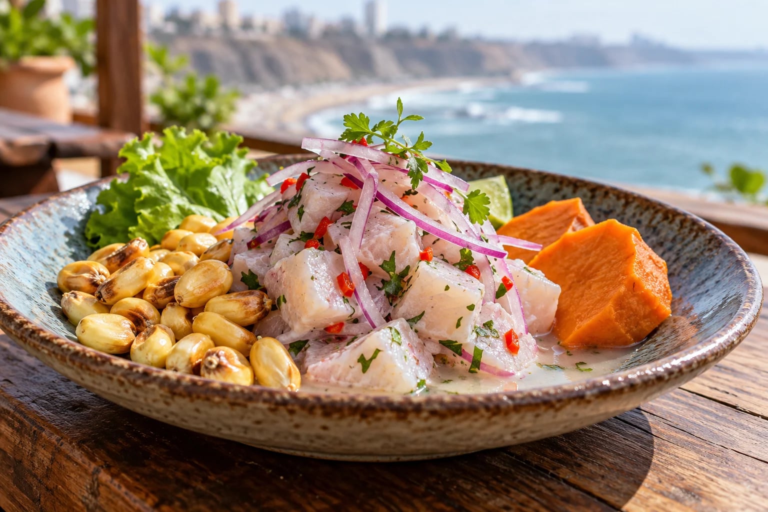 Tradiční jídlo: ceviche