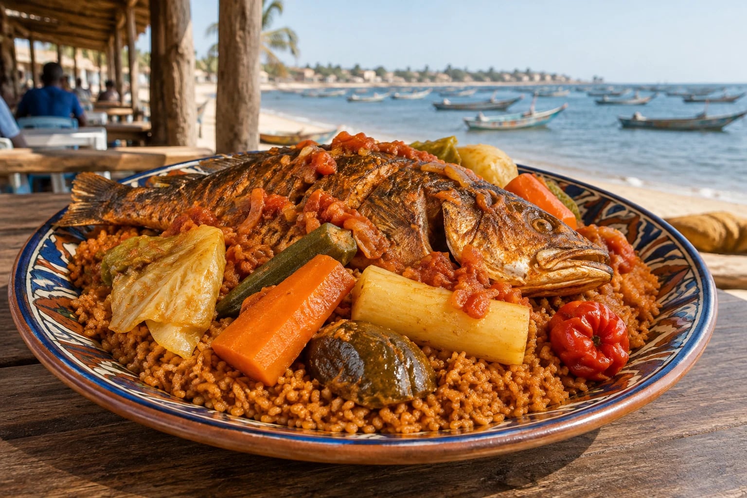 Tradiční jídlo: thieboudienne