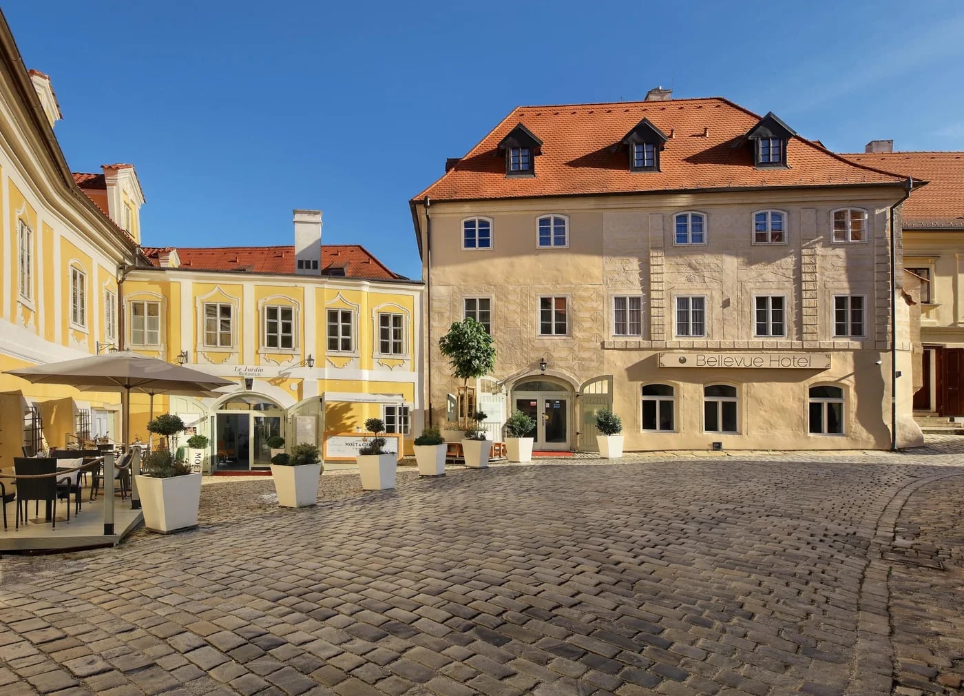 Hotel Bellevue Český Krumlov · fotografie hotelu