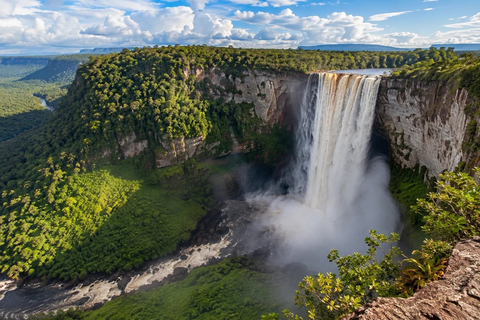 Krajina a město: Guyana