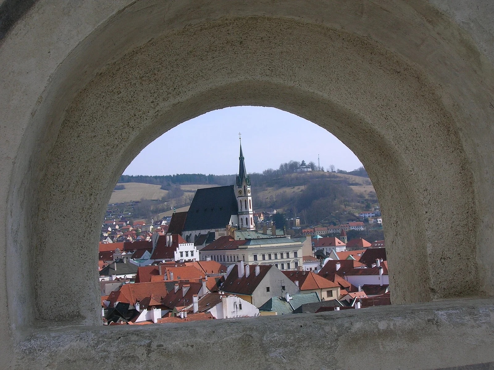Historické centrum a zámek v Českém Krumlově