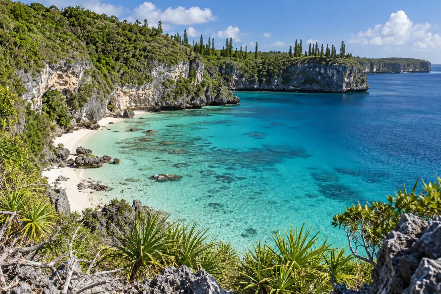 AI ilustrace Lifou