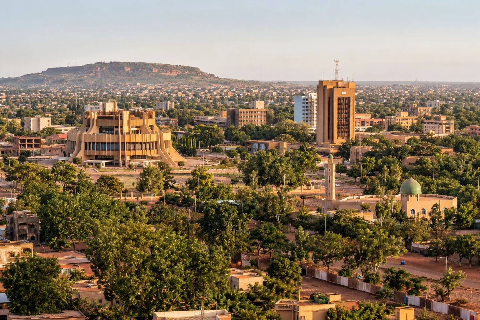 Krajina a město: Burkina Faso