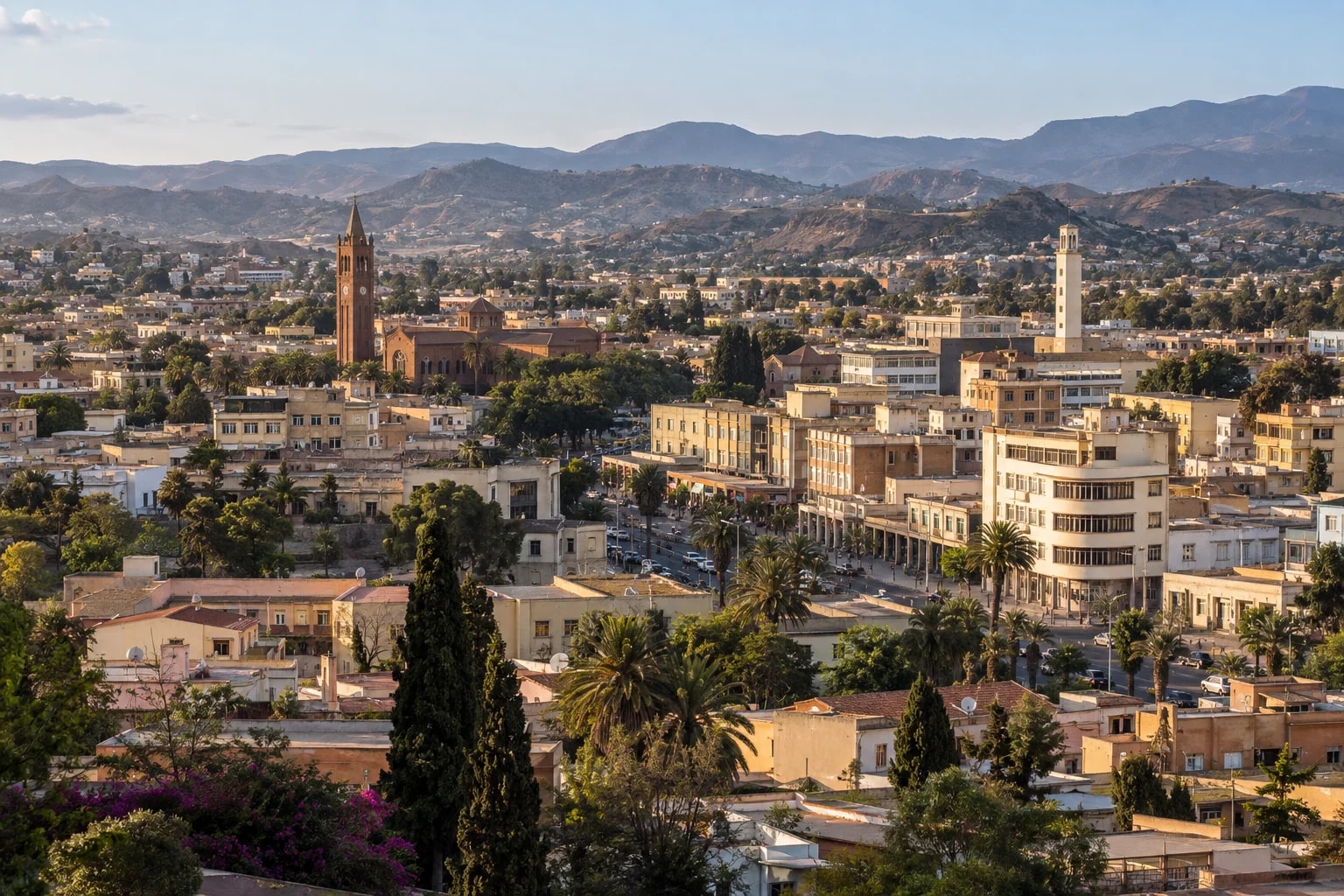 Krajina a město: Eritrea