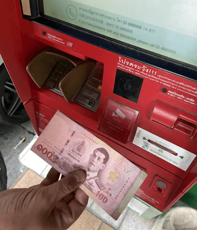 Bankomat (ATM) v Thajsku